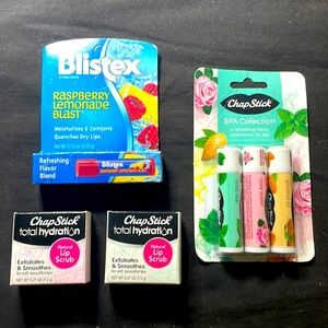Lip Balms and Lip Scrubs